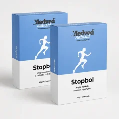 Medveď Natural Stopbol dvojbalení 2×60 softgel kapslí s kolagenem typu II Medveď Natural Stopbol dvojbalení 2×60 softgel kapslí s kolagenem typu II