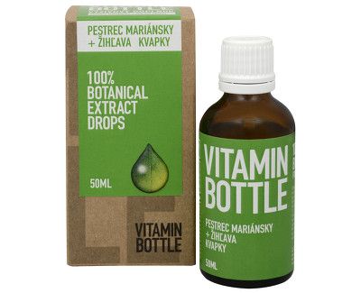 Vitamin Bottle Pestrec mariánsky + žihľava 50 ml