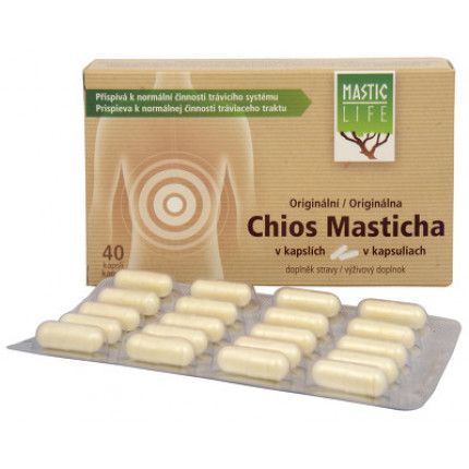 MasticLife Chioska Masticha 350 mg 40 kapsúl MasticLife Chioska Masticha 350 mg 40 kapsúl
