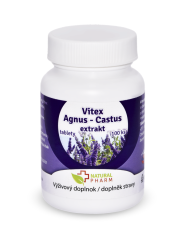 Natural Pharm Vitex Agnus Castus (Vitex jehněčí) 100 a 200 tablet