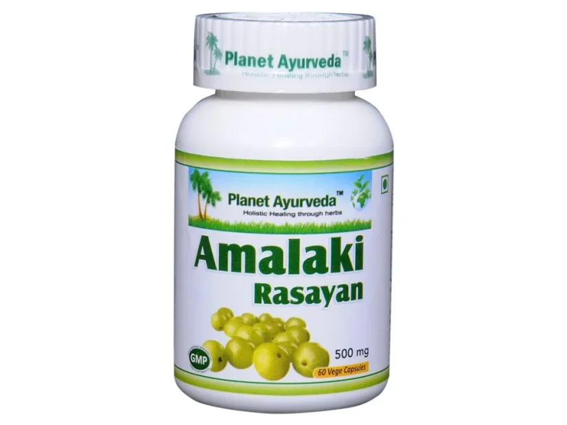 Planet Ayurveda Amalaki Rasayan extrakt 4:1 500 mg 60 kapsúl Planet Ayurveda Amalaki Rasayan extrakt 4:1 500 mg 60 kapsúl