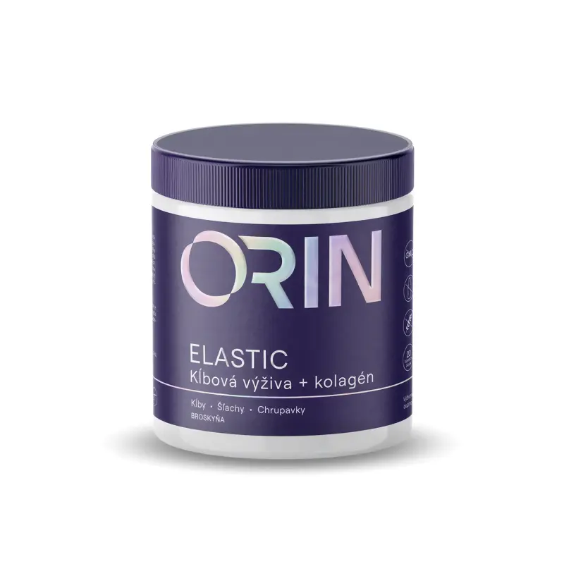 ORIN ELASTIC kĺbová výživa s kolagénom príchuť broskyňa