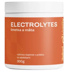 Medveď Natural Electrolytes limetka a máta v prášku se sladidly 300 g Medveď Natural Electrolytes limetka a máta v prášku se sladidly 300 g