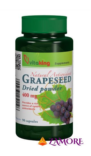 Vitaking Hroznové jadierka extrakt 400 mg 90 kapsúl