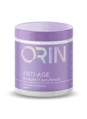 ORIN ANTI-AGE kolagén s polyfenolmi, malinová príchuť, 201 g