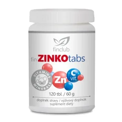 Finclub fin Zinkotabs – doplněk stravy se zinkem a vitaminem C
