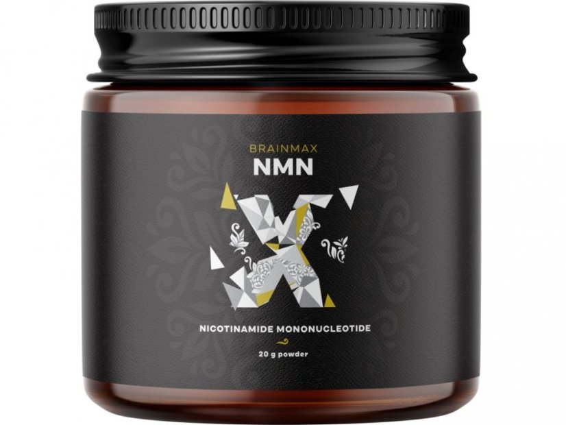 Brainmax NMN – čistý prášok nikotínamid mononukleotidu (NMN) na podporu bunkovej energie a spomalenie starnutia