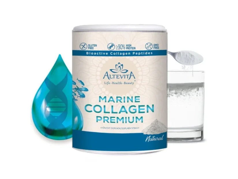 Bioaktivní mořský kolagen Altevita Marine Collagen Premium, 240g Bioaktivní mořský kolagen Altevita Marine Collagen Premium, 240g