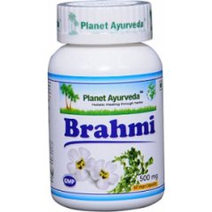 Planet Ayurveda Brahmi extrakt 10:1 500 mg 60 kapslí