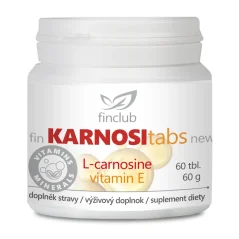 Finclub fin Karnositabs s L-karnosínom a vitamínom E na bunkovú ochranu