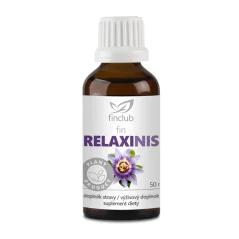 Finclub RELAXINIS rostlinný extrakt, podpora zklidnění, spánku a nervové rovnováhy