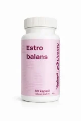 Estro Balans Medveď Natural – doplněk stravy pro hormonální rovnováhu žen, podpora menstruačního cyklu a estrogenní rovnováhy