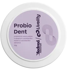 Medveď Natural ProbioDent – probiotický zubný prášok s Lactobacillus reuteri a salivarius pre ústnu mikroflóru a čisté zuby Medveď Natural ProbioDent – probiotický zubný prášok s Lactobacillus reuteri a salivarius pre ústnu mikroflóru a čisté zuby