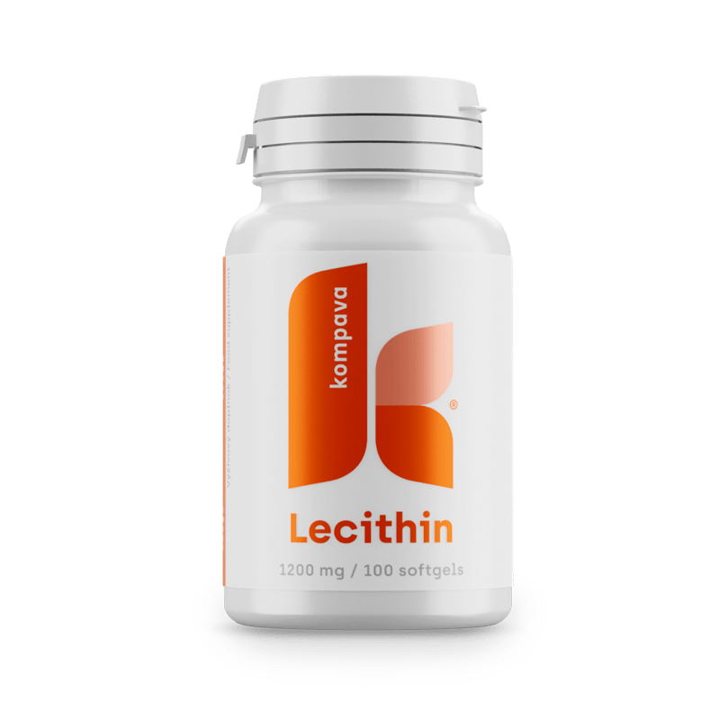 Kompava Lecitín 100 kapsúl Kompava Lecitín 100 kapsúl