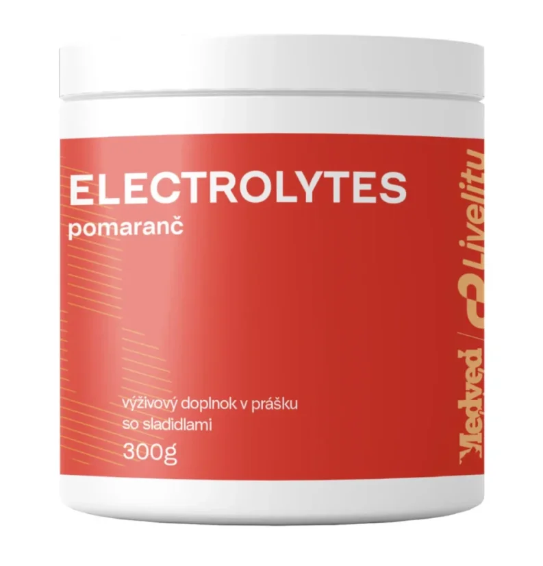 Medveď Natural Electrolytes – elektrolyty v prášku pro hydrataci
