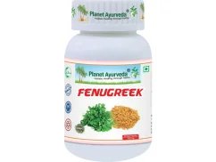Planet Ayurveda Fenugreek so senovkou gréckou v kapsulách na trávenie a metabolizmus cukru