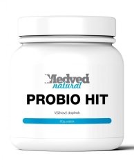Medveď Natural PROBIO HIT – probiotický doplněk stravy v prášku 60 g pro podporu trávení, střevní mikroflóry a imunity Medveď Natural PROBIO HIT – probiotický doplněk stravy v prášku 60 g pro podporu trávení, střevní mikroflóry a imunity