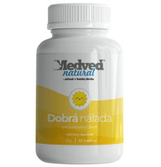 Dobrá nálada od Medveď Natural – doplněk stravy pro pohodu, pozitivní mysl a psychickou rovnováhu