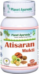 Atisaran Mukti Planet Ayurveda 500 mg kapsle pro podporu trávení a při problémech s průjmem Atisaran Mukti Planet Ayurveda 500 mg kapsle pro podporu trávení a při problémech s průjmem