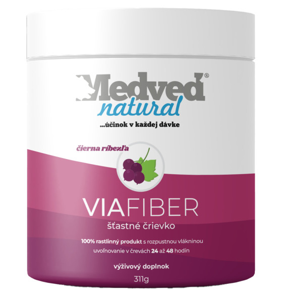 Medveď natural VIAFIBER 311g