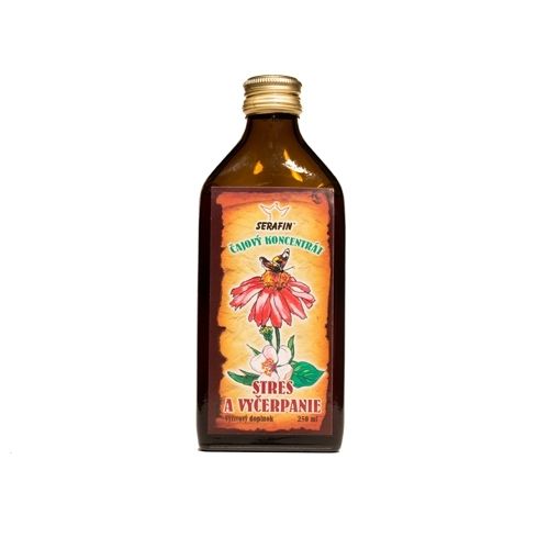 Serafin Čajový koncentrát stres a vyčerpanie 250 ml