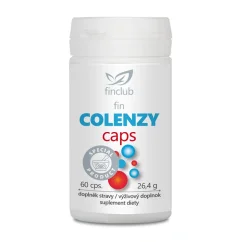 Finclub fin Colenzycaps - výživový doplnok s enzýmami na podporu trávenia