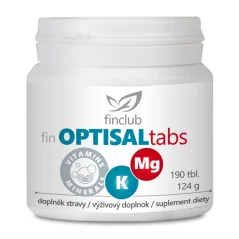 Finclub fin Optisaltabs – doplněk stravy s draslíkem a hořčíkem