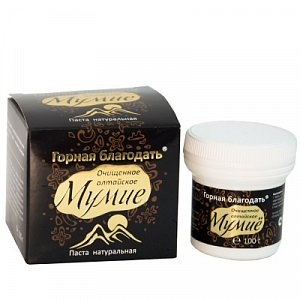 Meandra Mumio - očistené altajské v prirodzenej "tekutej forme" 50g a 100g - Hmotnosť: 100g