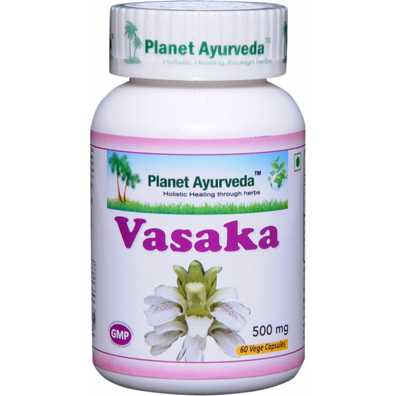 Planet Ayurveda Vasaka extrakt 5:1 500 mg 60 kapsúl