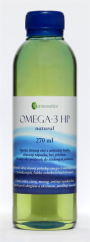 Nutraceutica OMEGA-3 HP natural s obsahem 270 ml čištěného oleje z arktické tresky