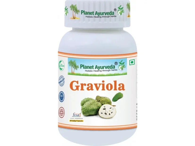 Planet Ayurveda Graviola – doplněk stravy s extraktem z listů gravioly pro podporu imunity a celkové vitality