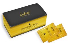 Labesi Cordyceps Coffee – instantní káva s cordycepsem pro energii a vitalitu