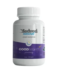 Medveď Natural GOOD NIGHT – výživový doplnok na spánok a relaxáciu s prírodnými extraktmi Medveď Natural GOOD NIGHT – výživový doplnok na spánok a relaxáciu s prírodnými extraktmi