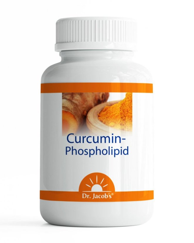 Dr. Jacob’s Curcumin-Phospholipid – vysoko vstrebateľný kurkumín s fosfolipidmi pre podporu imunity a ochranu buniek Dr. Jacob’s Curcumin-Phospholipid – vysoko vstrebateľný kurkumín s fosfolipidmi pre podporu imunity a ochranu buniek
