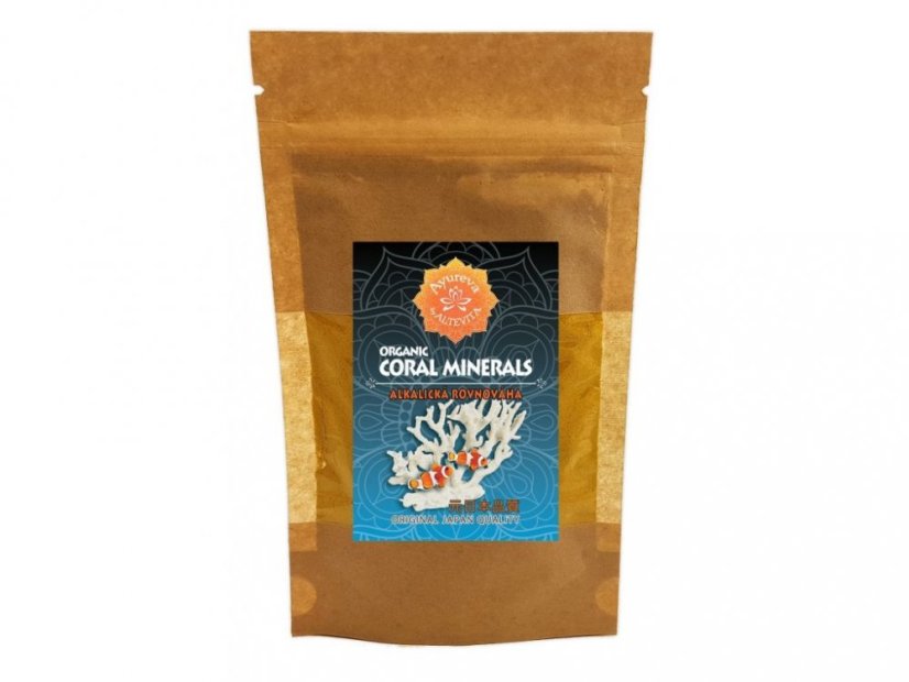 Organic Coral Minerals Altevita 60 g prírodné koralové minerály z Japonska na odkyslenie organizmu, pH rovnováhu a doplnenie vápnika a horčíka Organic Coral Minerals Altevita 60 g prírodné koralové minerály z Japonska na odkyslenie organizmu, pH rovnováhu a doplnenie vápnika a horčíka