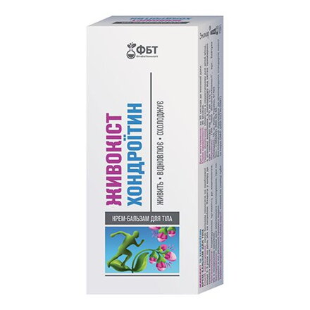 Krém s výtažkem ze živokostu a chondroitinem pro regeneraci svalů, kloubů a šlach