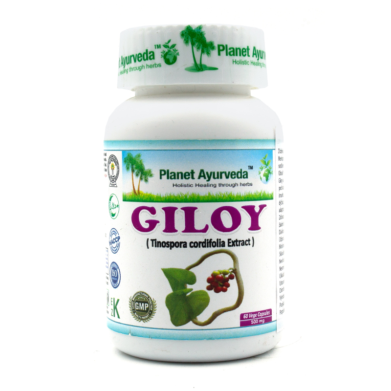 Planet Ayurveda Giloy (Guduchi) extrakt 10:1 500 mg 60 kapslí