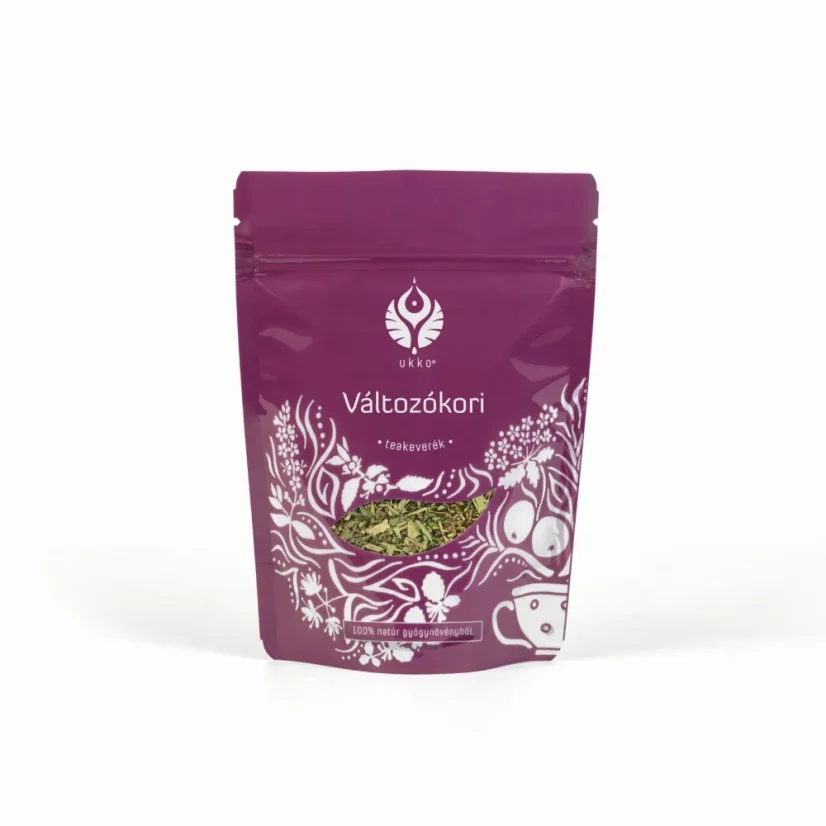 UKKO Čajová směs na menopauzu 120g bylinný čaj pro ženský komfort v období klimakteria