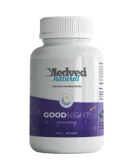 Medveď Natural GOOD NIGHT – doplněk stravy pro spánek a relaxaci s přírodními extrakty
