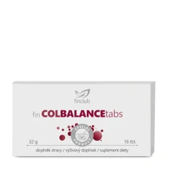 Finclub Colbalancetabs 16 tablet – doplněk stravy pro podporu imunity, trávení a rovnováhy organismu