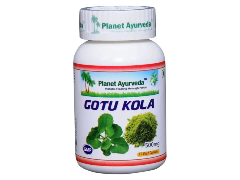 Planet Ayurveda Gotu Kola extrakt 500 mg 60 kapslí