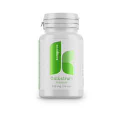 Kompava Colostrum Premium – výživový doplnok s obsahom 350 mg kolostra na podporu imunity a regenerácie, 60 kapsúl