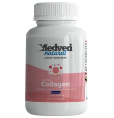 Doplněk stravy Medveď Natural Super Collagen obsahuje 90 kapslí s klinicky ověřeným kolagenem Doplněk stravy Medveď Natural Super Collagen obsahuje 90 kapslí s klinicky ověřeným kolagenem
