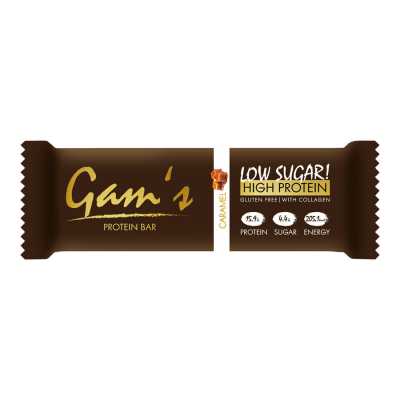 GAM´S Protein bar - caramel 55g