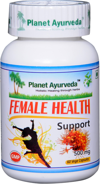 Planet Ayurveda Female Health Support (Podpora zdraví žen) extrakt 500 mg 60 kapslí Planet Ayurveda Female Health Support (Podpora zdraví žen) extrakt 500 mg 60 kapslí