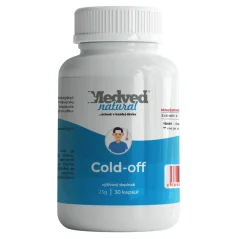 Medveď Natural Cold-off – výživový doplnok s rastlinnými extraktmi na podporu organizmu počas prechladnutia