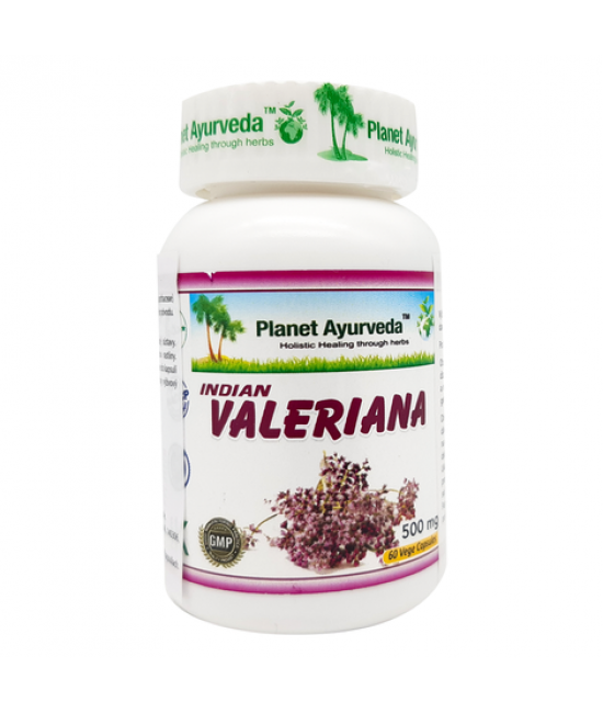 Planet Ayurveda Indian Valeriana – ajurvédsky doplnok výživy s indickým kozlíkom lekárskym na upokojenie nervového systému, zlepšenie spánku a zmiernenie stresu Planet Ayurveda Indian Valeriana – ajurvédsky doplnok výživy s indickým kozlíkom lekárskym na upokojenie nervového systému, zlepšenie spánku a zmiernenie stresu