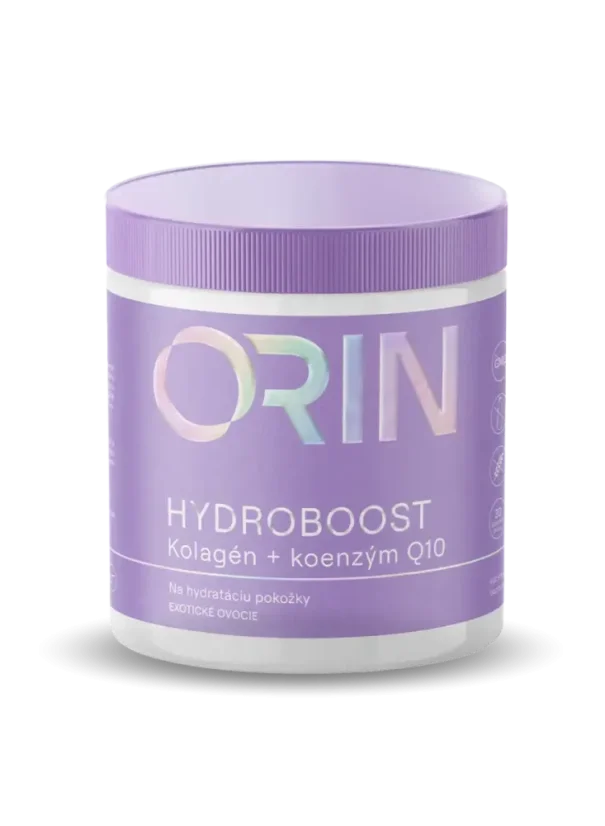 ORIN HYDROBOOST kolagén s koenzýmom Q10, exotické ovocie, 243 g