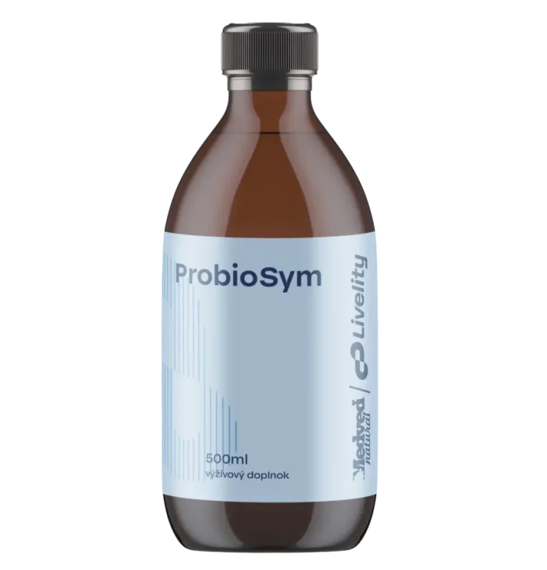 Medveď Natural ProbioSym 500 ml fermentovaný probiotický nápoj s 35 kmeny mikroorganismů