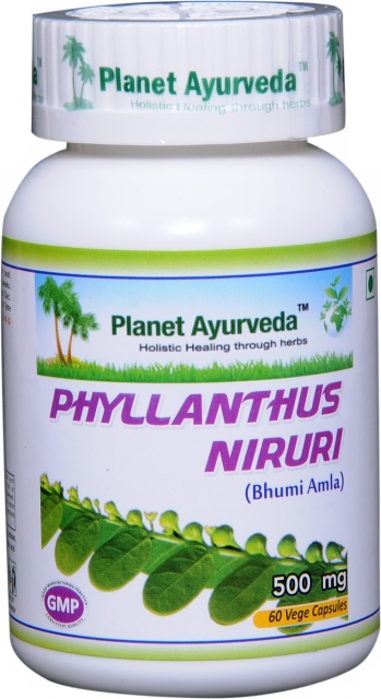 Planet Ayurveda Chanca Piedra extrakt 10:1 500 mg 60 kapsúl